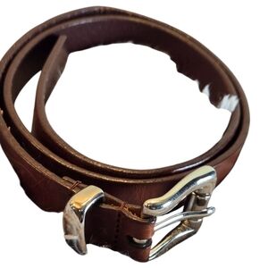 Calvin Klein Genuine Leather Brown Belt Size Large